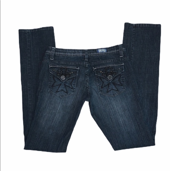 Blac Label Pink Jeans, Black, Size 27 - Picture 5 of 6